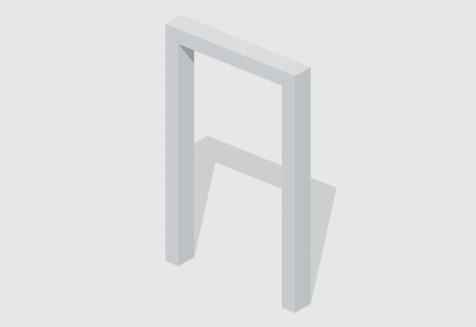 Open doorway — actual 3D preview